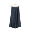 Pleated skirt IRIS Steel
