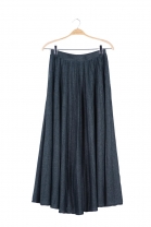 Pleated skirt IRIS Steel