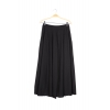 Pleated skirt IRIS Black