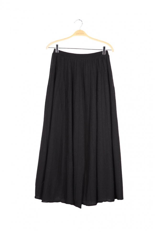 Pleated skirt IRIS Black