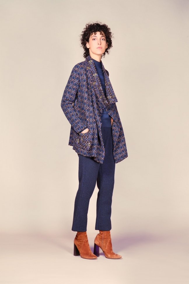 Gilet CHARLESTON Bleu