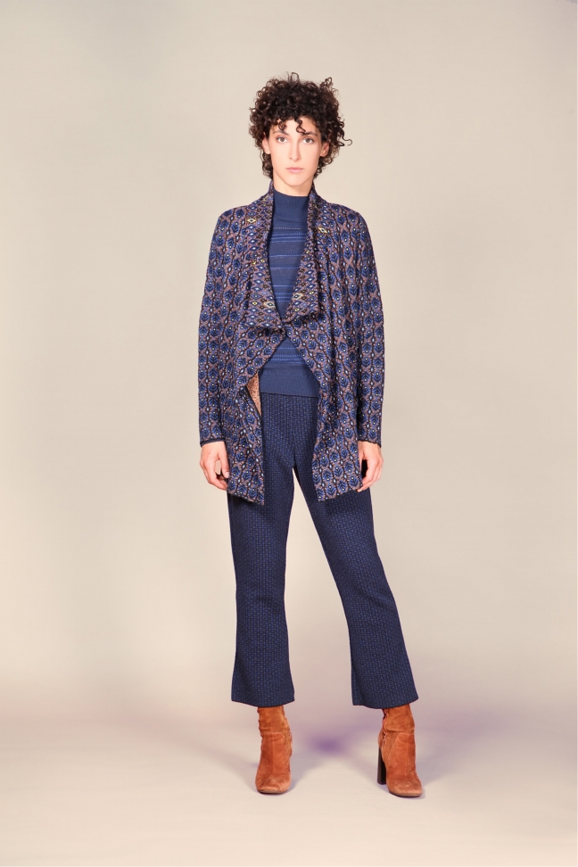Gilet CHARLESTON Bleu