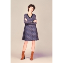 Dress CHARLESTON Blue