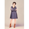 Dress CHARLESTON Blue