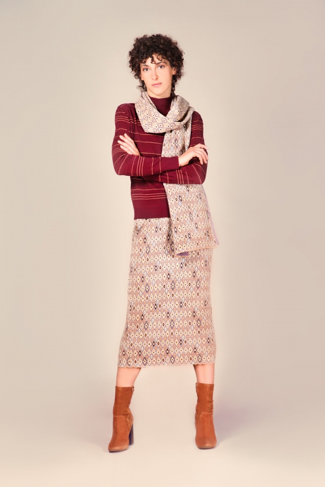 Jupe CHARLESTON Beige