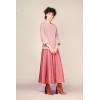Pleated skirt IRIS Cinnamon