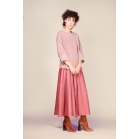 Pleated skirt IRIS Cinnamon