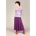 Pleated skirt IRIS Purple