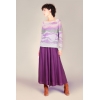 Pleated skirt IRIS Purple