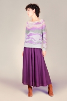 Jupe plissée IRIS Violet