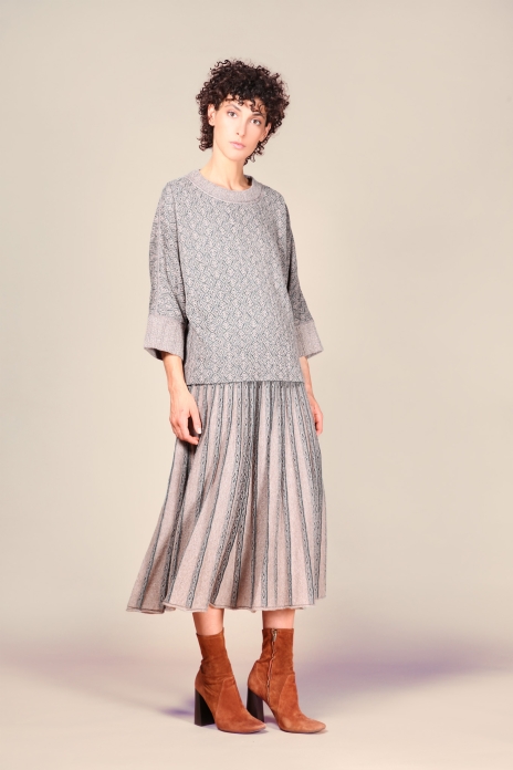 Sweater MIRROR Steel