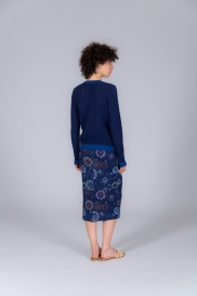 Cardigan YES navy