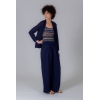 Open cardigan RIFF navy