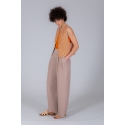 Pantalon large RIFF beige