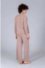 Open cardigan RIFF beige