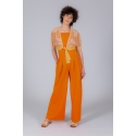 Pantalon large RIFF orange