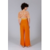 Pantalon large RIFF orange