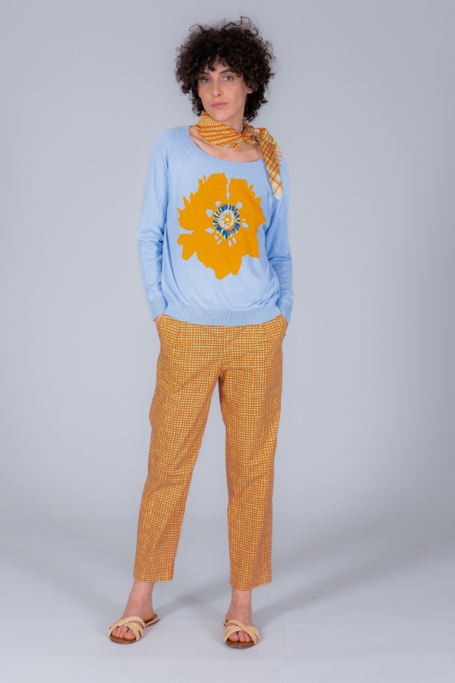 Sweater CALENDULA sky