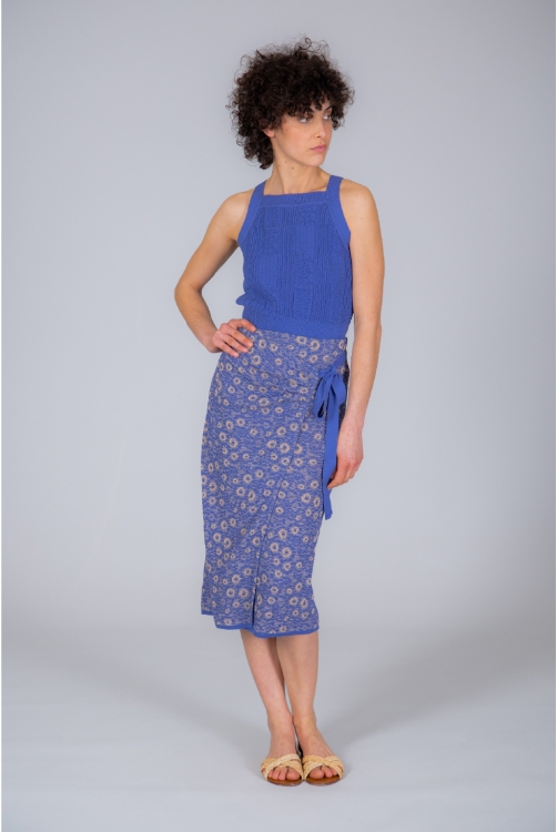 Skirt APRIL blue