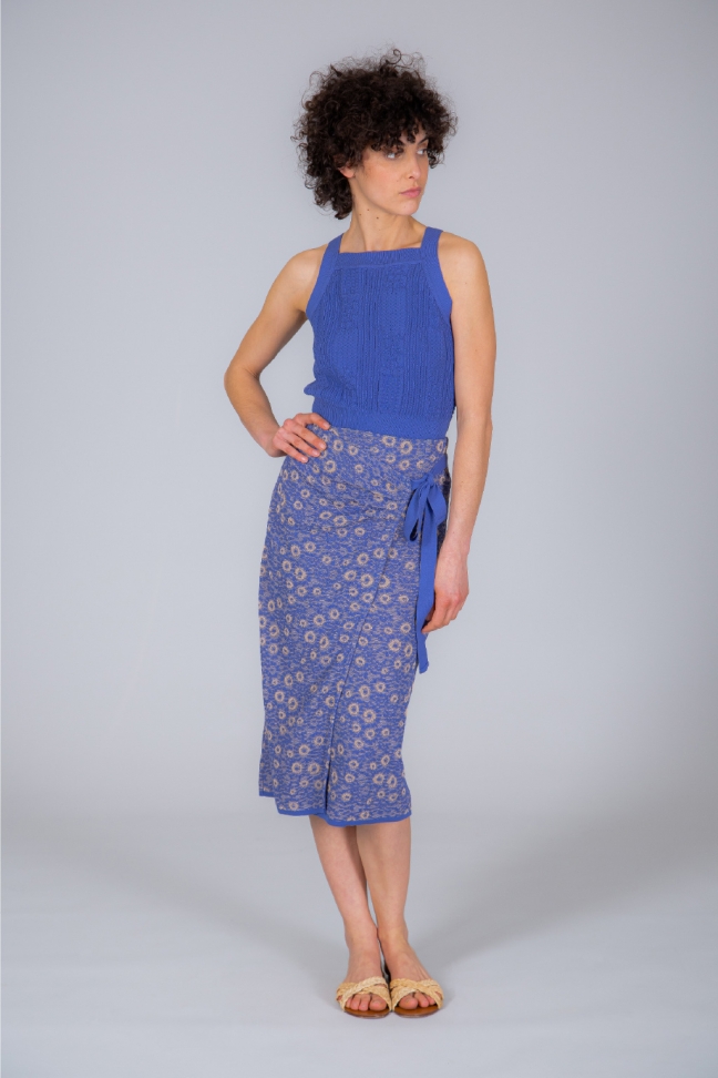 Skirt APRIL blue