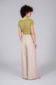 Tshirt GINGHAM yellow