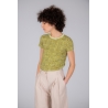 Tshirt GINGHAM jaune