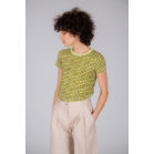 Tshirt GINGHAM jaune