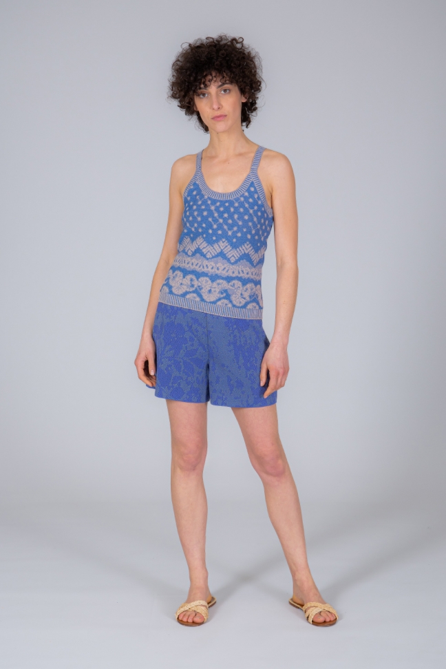 Short LAVIS bleu