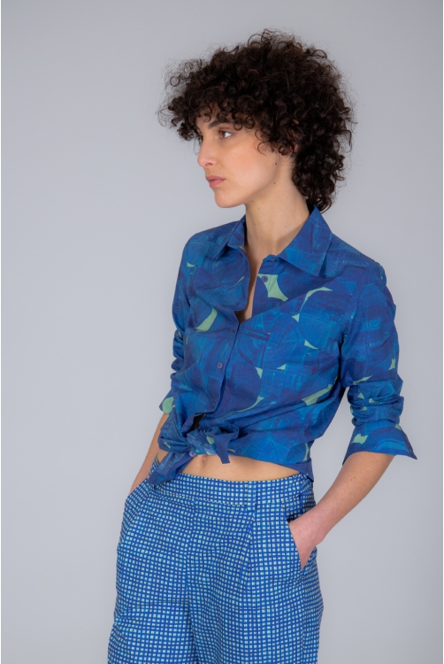 Chemise MOVE bleu Chemise MOVE bleu