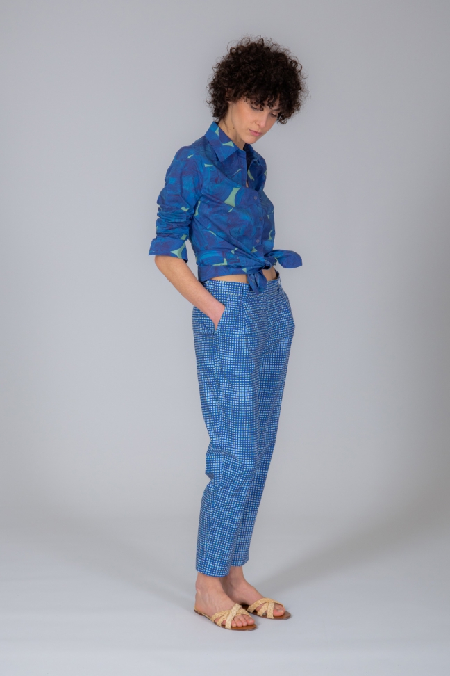 Chemise MOVE bleu