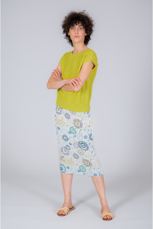 Skirt PRIMULA white