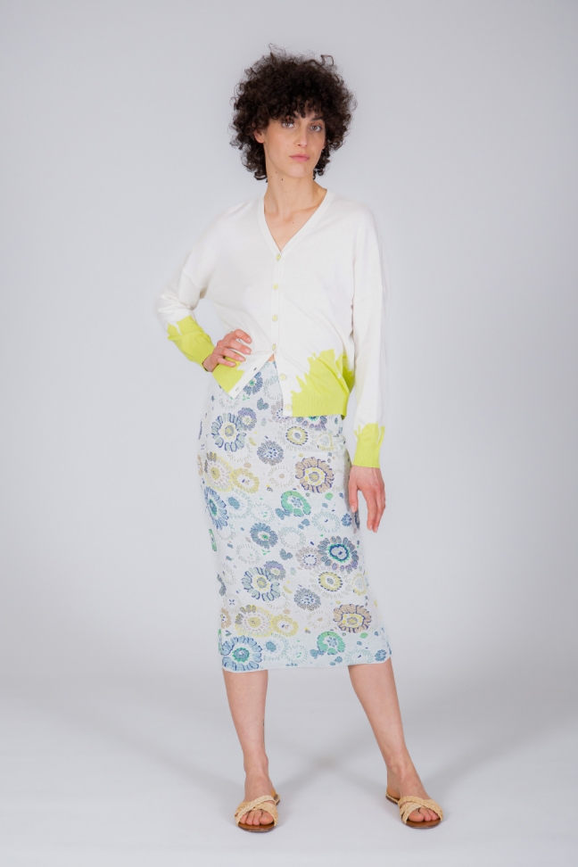 Skirt PRIMULA white