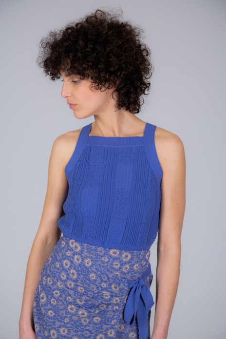 Tank top SOLO bleu