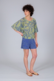 Butterfly tshirt SPACE bleu