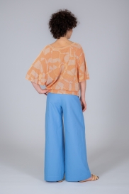 Butterfly tshirt SPACE orange