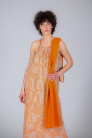 Dress SPACE orange