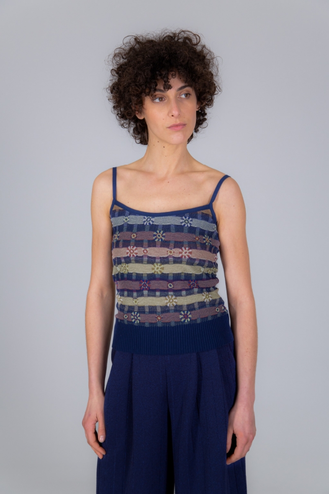 Cami top TASTO navy