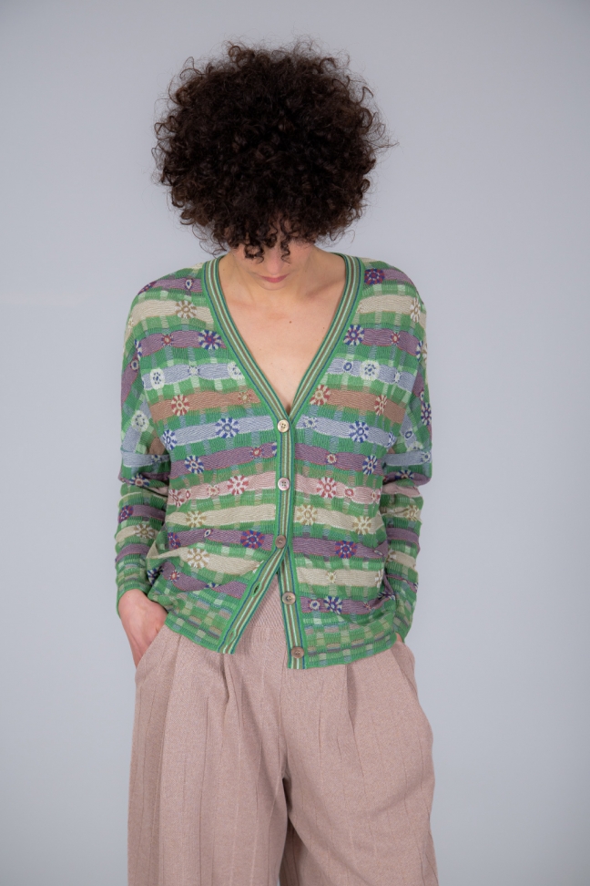 Cardigan TASTO vert