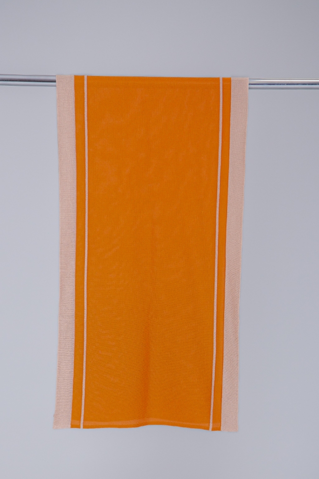 Echarpe SELVEDGE orange