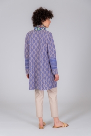 Coat CANVAS bleu
