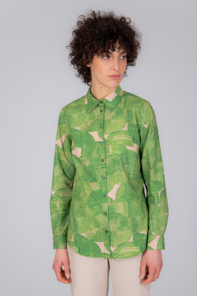 Chemise MOVE vert