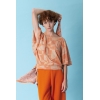 Butterfly tshirt SPACE orange