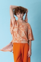 Tshirt papillon SPACE orange