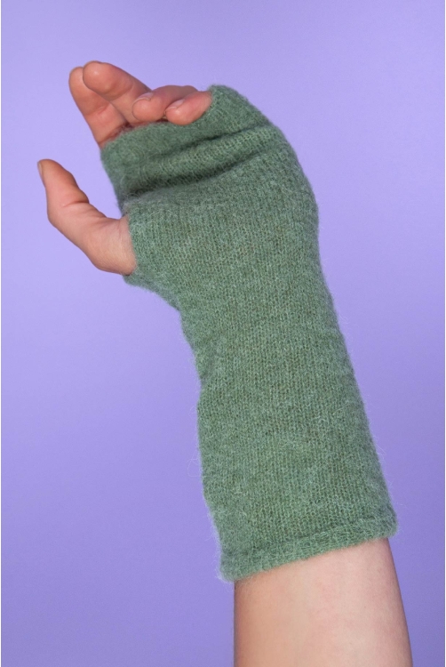 Mittens SOUFFLE Green Mittens SOUFFLE Green
