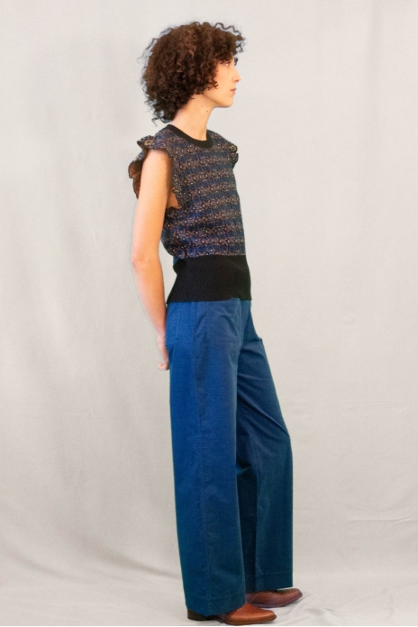 Top CHARLESTON Blue