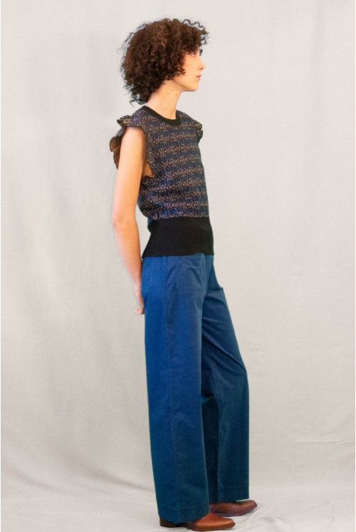 Top CHARLESTON Blue Top CHARLESTON Blue