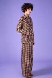 Veste Check Bronze