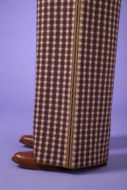 Pantalon Check Bronze