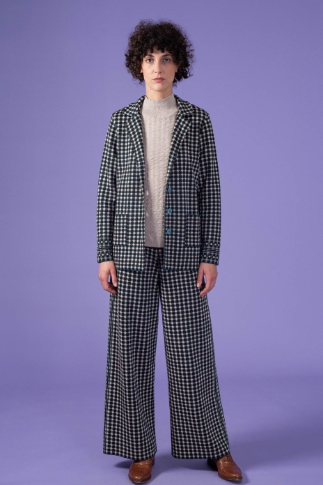 Pantalon Check Bronze