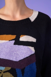Pull Cubist Noir